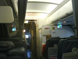 бизнес класс tap portugal A320 Бизнес класс TAP Portugal на рейсе Хельсинки - Лиссабон Аэробус A320